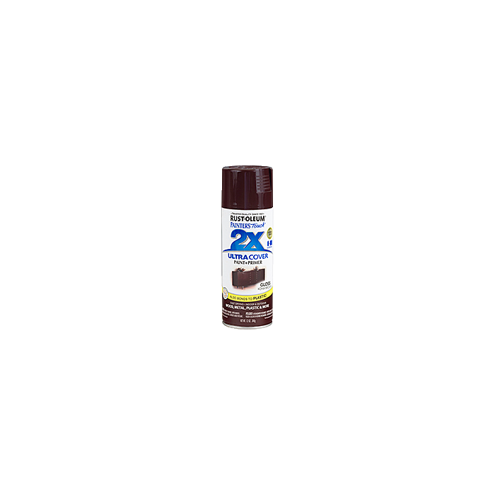 Rust-Oleum Painter's Touch® 2X Ultra Cover® Spray Paint - 12 oz - Gloss Kona Brown