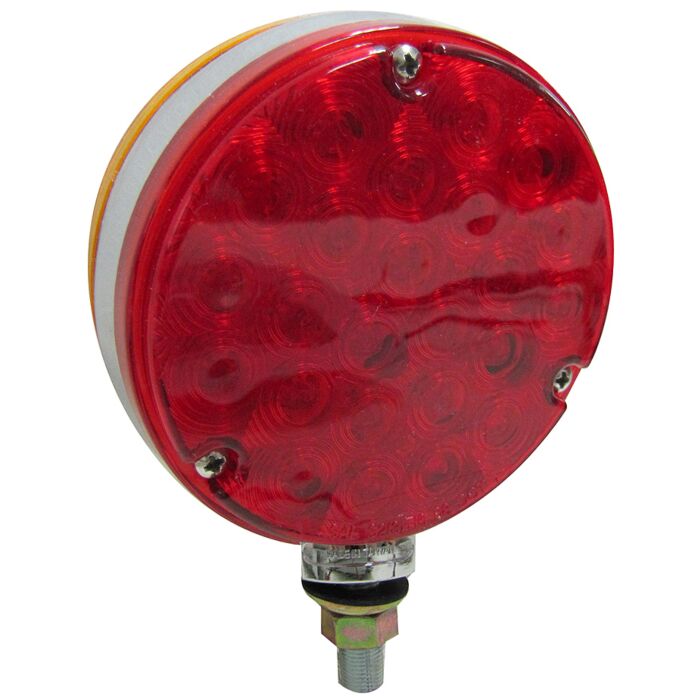 Peterson Double-Face Round Park & Turn Light (Amber/Red) 4 in.