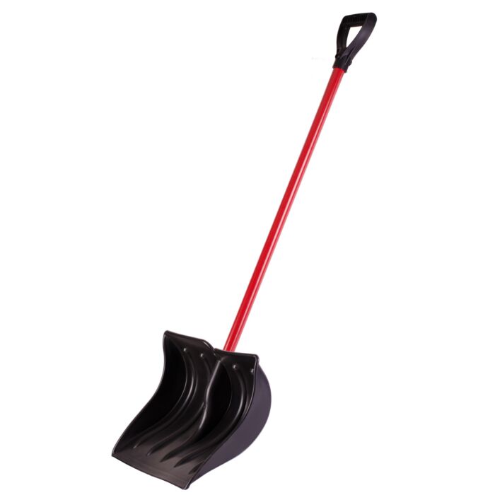 Vulcan 34633 Snow Shovel, Poly Blade, Steel Handle