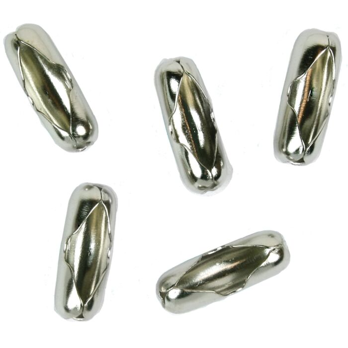 Jandorf 60354 Chain Connector, #6 Chain, Nickel