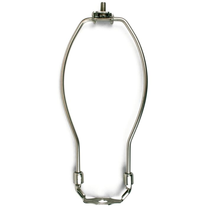 Jandorf 60124 Lamp Harp, 8 in L, Brushed Pewter Fixture