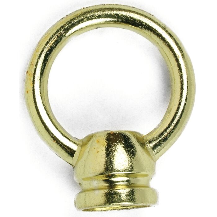 Jandorf 60242 Lamp Loop, Ceiling, Female, Brass