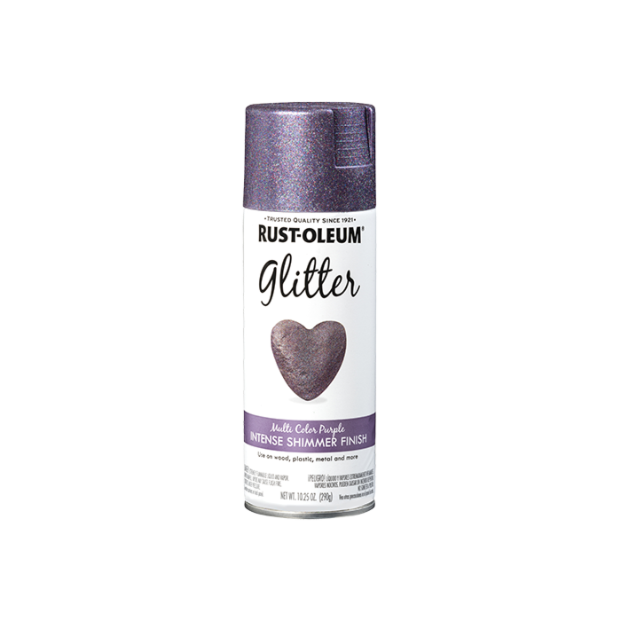 Rust-Oleum Specialty Spray Paint (Glitter - Multicolor Purple) 10.25 oz
