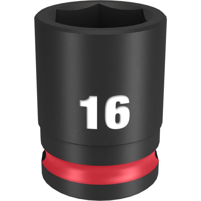 Milwaukee SHOCKWAVE™ Impact Duty 3/8" Drive 16MM Standard 6 Point Socket