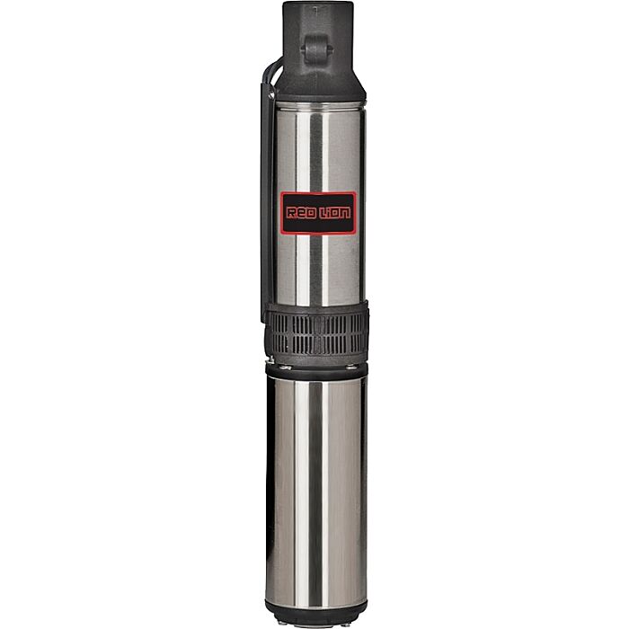 Little Giant Pump Red Lion 14942402 Well Pump, 6 A, 230 V, 0.5 hp, 1-1/4 in Connection, 231 ft Max Head, 12 gpm, Stainless Steel