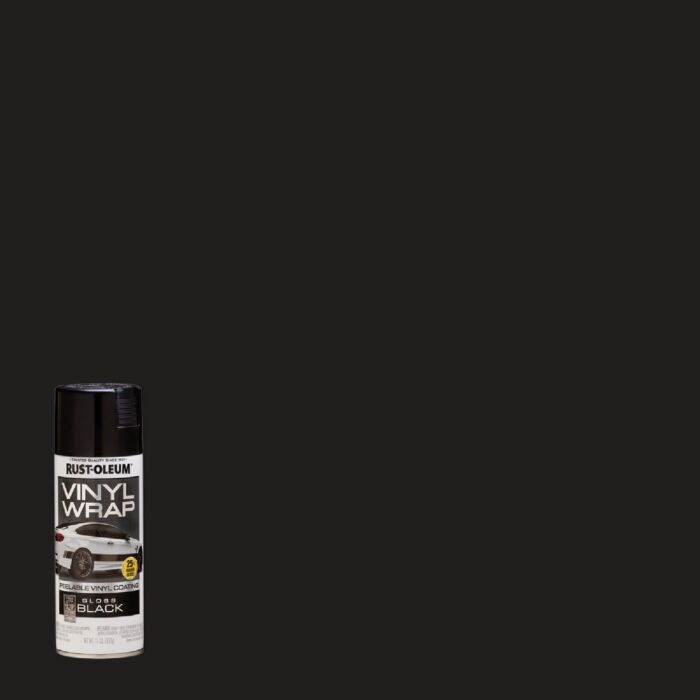 Rustoleum Automotive Vinyl Wrap (Gloss Black) 11 oz