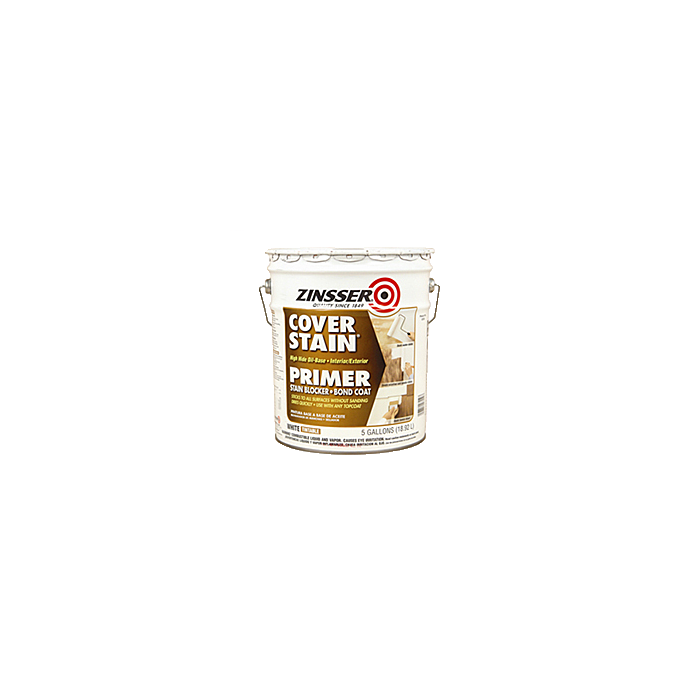 Zinsser High Hide Cover-Stain® Primer - 5 Gal - White