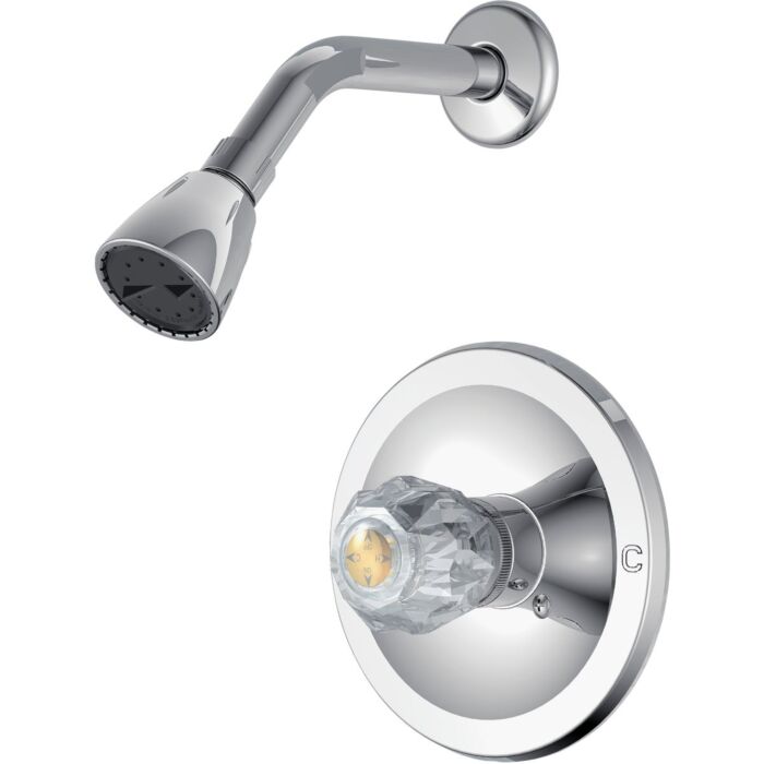 Home Impressions Single Handle Shower Set (Chrome)