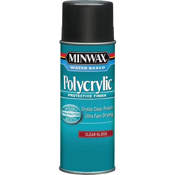 Minwax Polycrylic Protective Finish Spray Varnish (Gloss) 11.5 oz