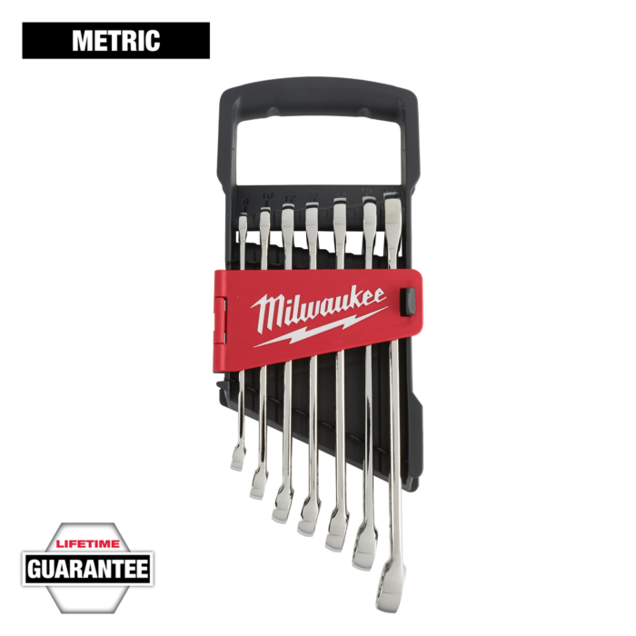 Milwaukee 7pc Combination Wrench Set - Metric