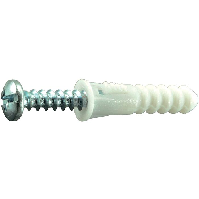 Ribbed Pl Anchor 10-12x1-1/4 4ea