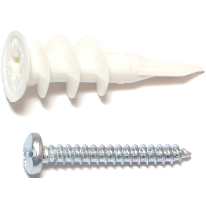 E-Z Anchors w/screws Pl #8x1-1/4