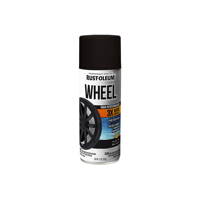 Rustoleum HP Wheel 3x Flat Satin Black