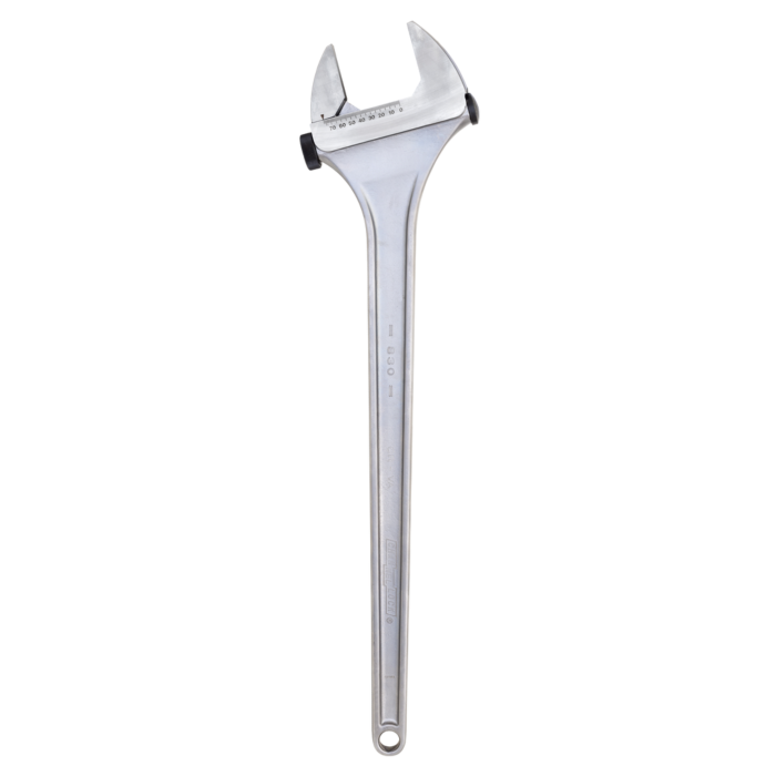 30" Adj Wrench, Chrome