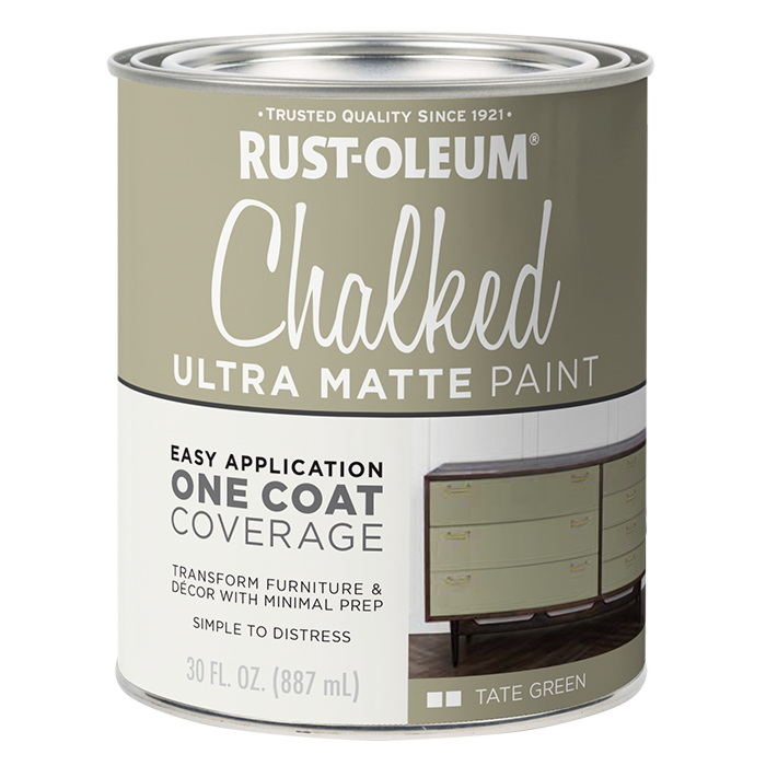 Rustoleum Chalked Tate Green Quart