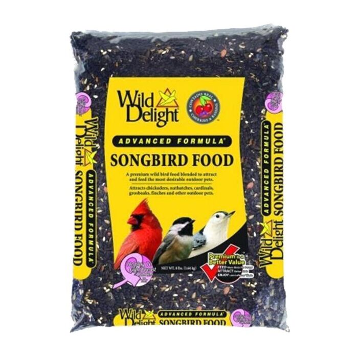 Wild Delight® D & D Commodities Wild Delight® 377080 8 lb Poly Bag Artificial Songbird Wild Bird Food
