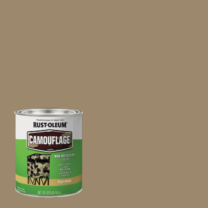 Rustoleum Specialty Camouflage Paint (Khaki) 1 qt