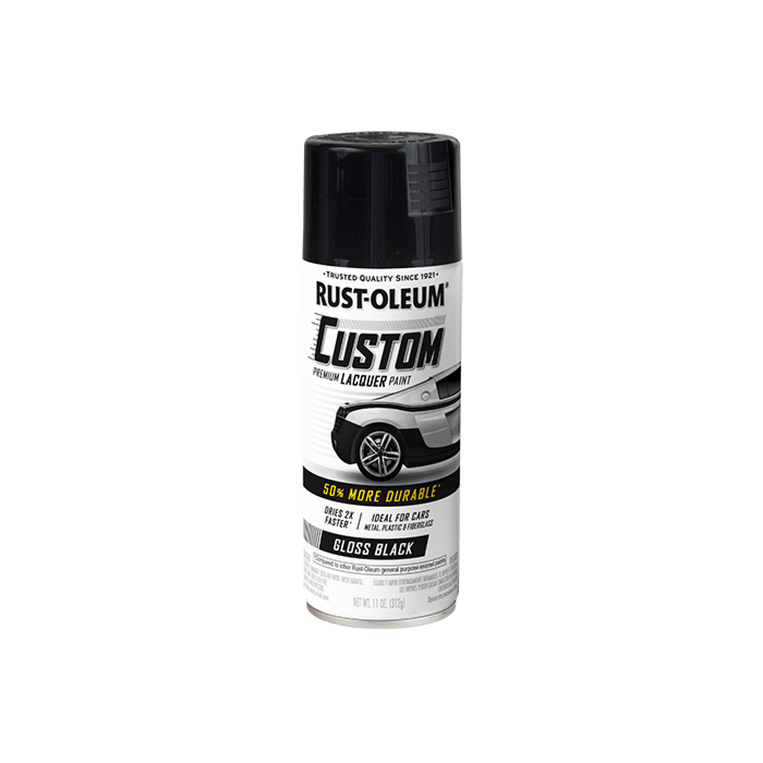 Rustoleum Custom Lacquer Gloss Black