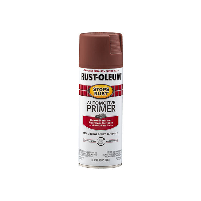 Rustoleum Stops Rust 5-in-1 Automotive Custom Primer (Flat - Red) 12 oz
