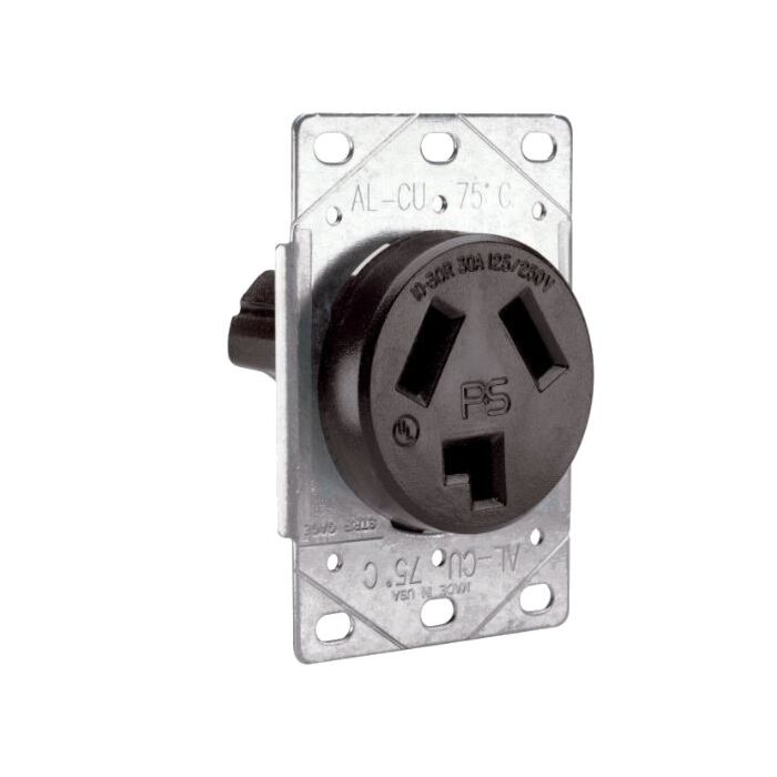Pass & Seymour FLUSH OUTLET 30A 125/250V 3P 3W