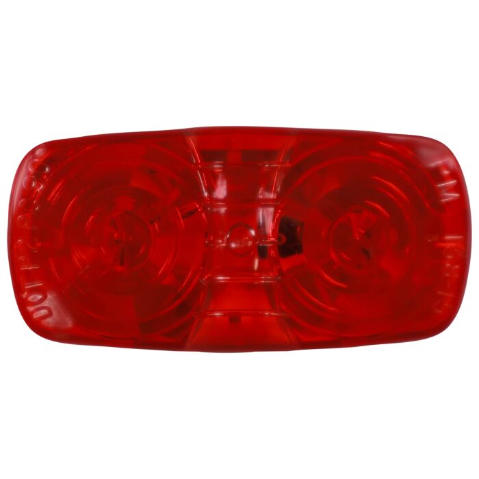 Peterson Clearance/Side Rectangular Marker Light (Red) 4 in.