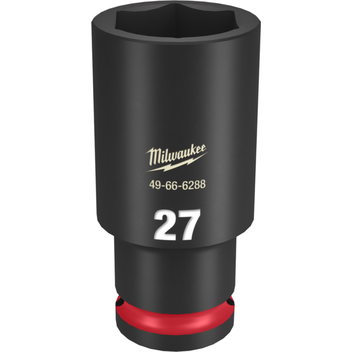 Milwaukee SHOCKWAVE™ Impact Duty 1/2" Drive 27MM Deep 6 Point Socket