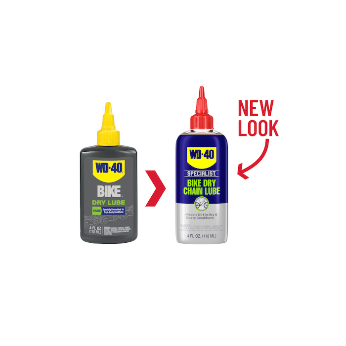 WD-40 4 oz Liquid Light Amber Dry Bike Chain Lubricant
