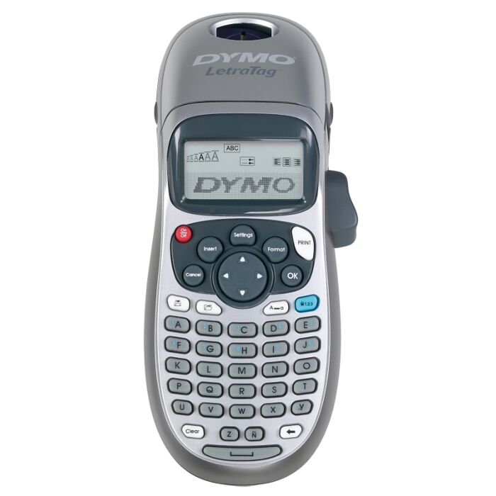 Dymo LetraTag 1749027 Electronic Label Maker, 6.8 mm/s, LCD Printer Display