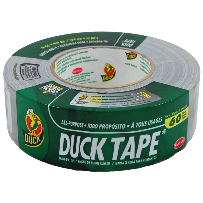 Duck Tape All-Purpose Duck Tape 1.88 in. x 60 yd 8 mil - Gray