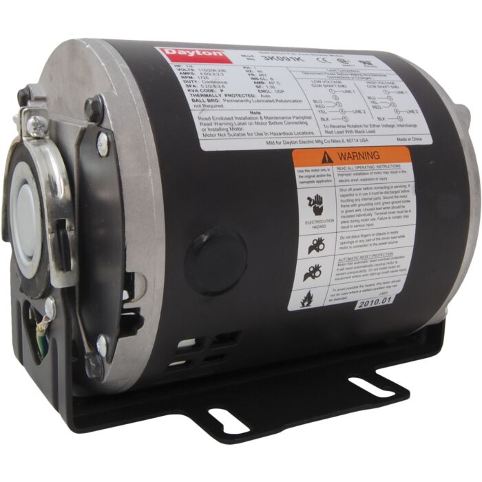 DAYTON 115/208-230 V 4.7/2.3-2.2 A 1/4 hp Motor