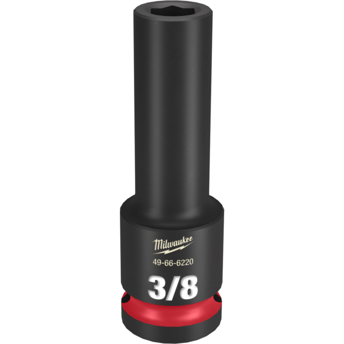 Milwaukee SHOCKWAVE™ Impact Duty 1/2" Drive 3/8" Deep 6 Point Socket