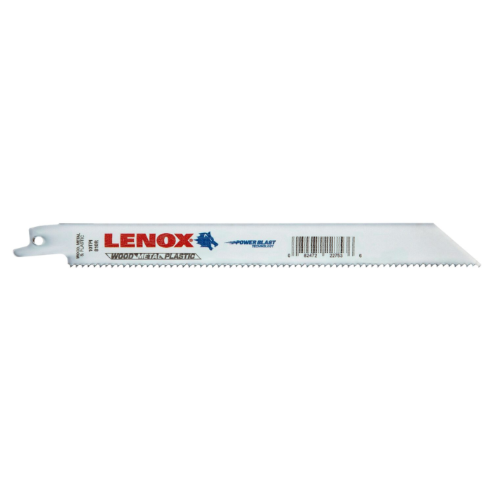 Lenox LENOX 8" 10TPI MULTIWOLF WAVE EDGE Reciprocating Saw Blades (50 Pack)