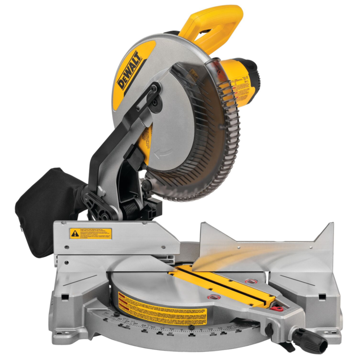 Dewalt DEWALT 12-Inch Miter Saw, 15-Amp, Single Bevel, Compound