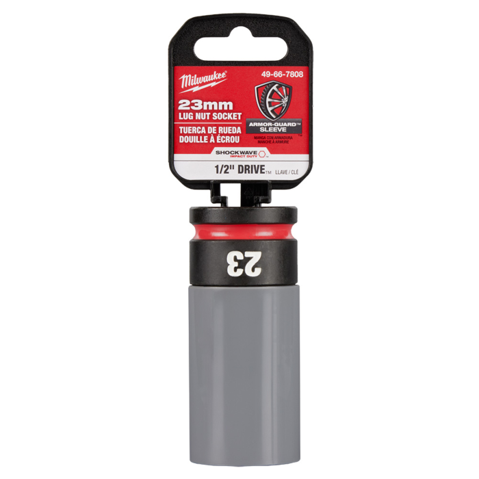 Milwaukee SHOCKWAVE™ Impact Duty 1/2 Drive 23MM Metric Lug Nut