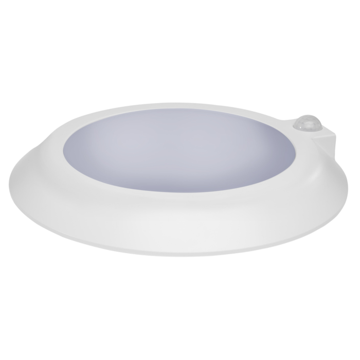 Satco 10 Inch - LED Disk Light - Fixture with Occupancy Sensor - White Finish - CCT Selectable
