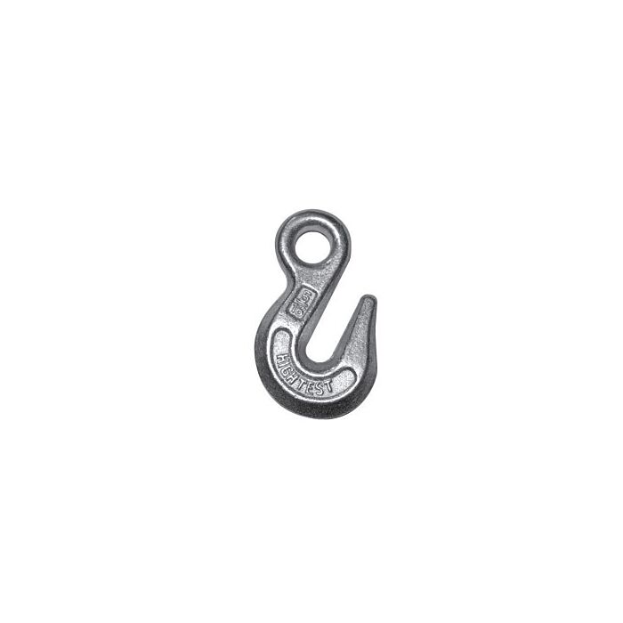 1/4 in 2600 lb Grade 43 Steel Eye Grab Hook
