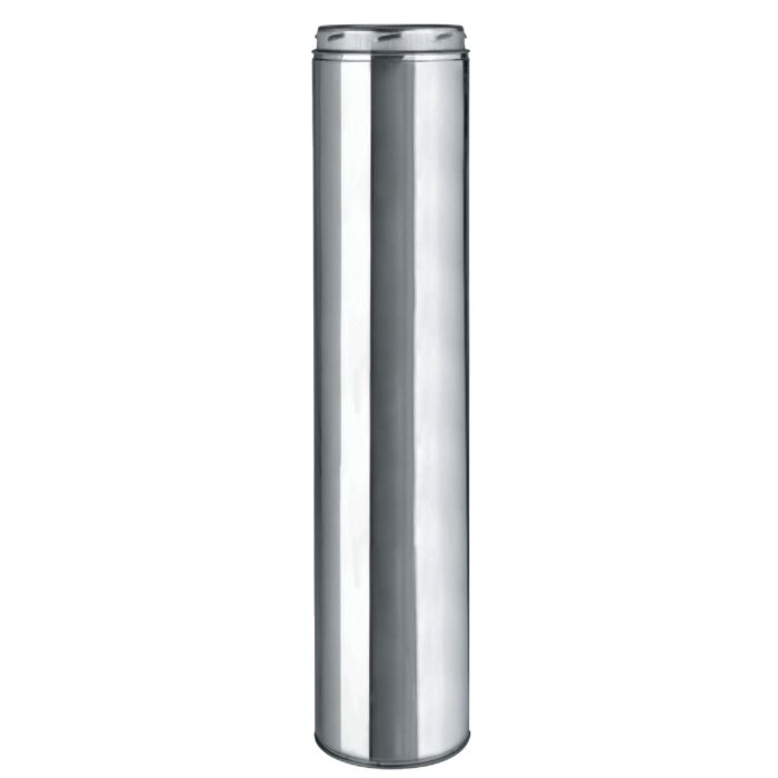 SELKIRK Sure-Temp 6 In. x 36 In. Stainless Steel Insulated Pipe