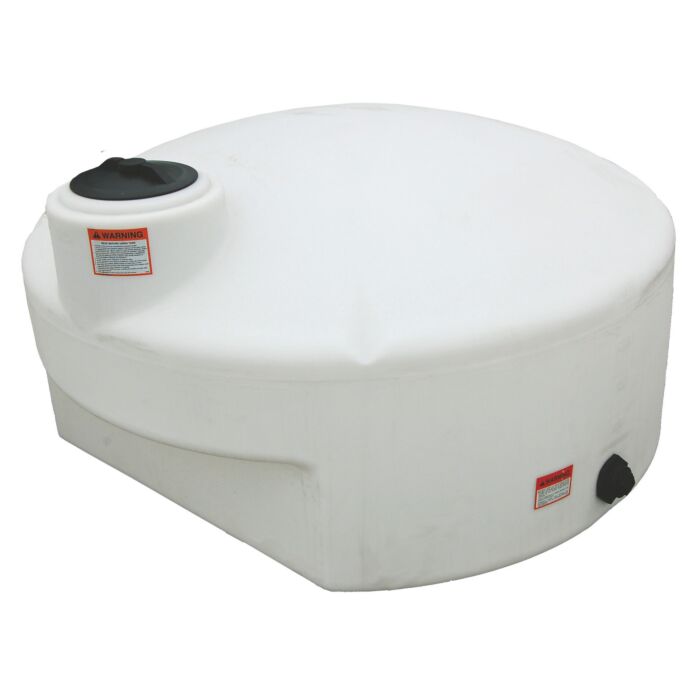 Norwesco 325 Gallon Polyethylene Pickup Truck Storage Tank, White