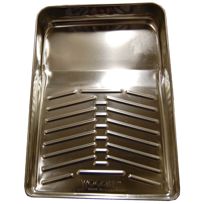 WOOSTER Deluxe 11 in. Metal Paint Tray 1 qt