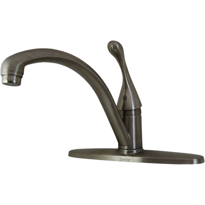 Delta Faucet Delta Collins™: Single Handle Kitchen Faucet With Spray - Single Handle Lever - Stainless