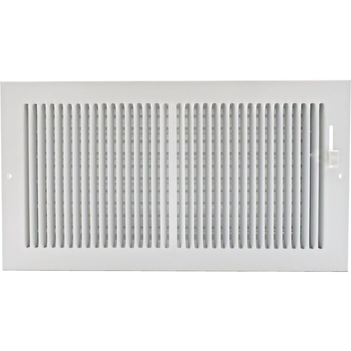 Imperial Selkirk 10 In. x 6 In. White Wall Register
