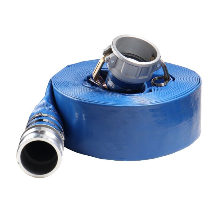 Jason Megadyne Discharge Hose, 3" Blue 50' Asm