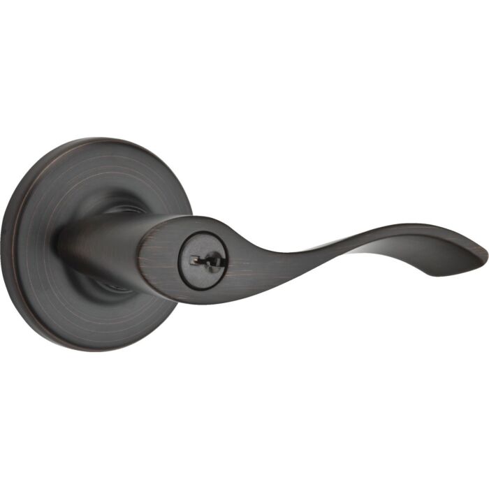 Kwikset Venetian Bronze Balboa Entry Door Lever 