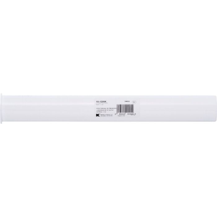 Do it Best Keeney 1-1/2 In. x 12 In. White Plastic Flanged Sink Tailpiece