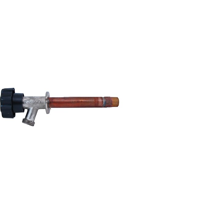 PRIER Products 4 in. Wall Hydrant w/ 1/2 in. Inlet
