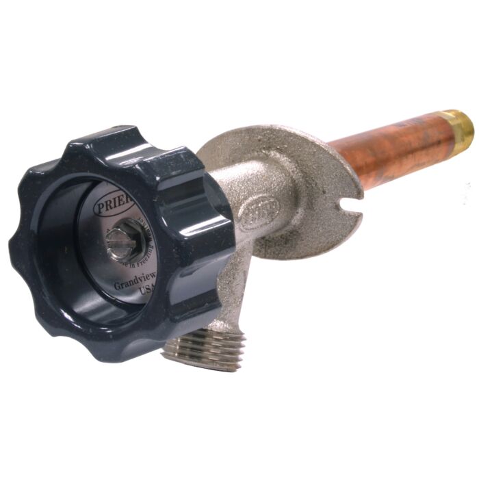 PRIER Products 6 in. Wall Hydrant w/ 1/2 in. Inlet