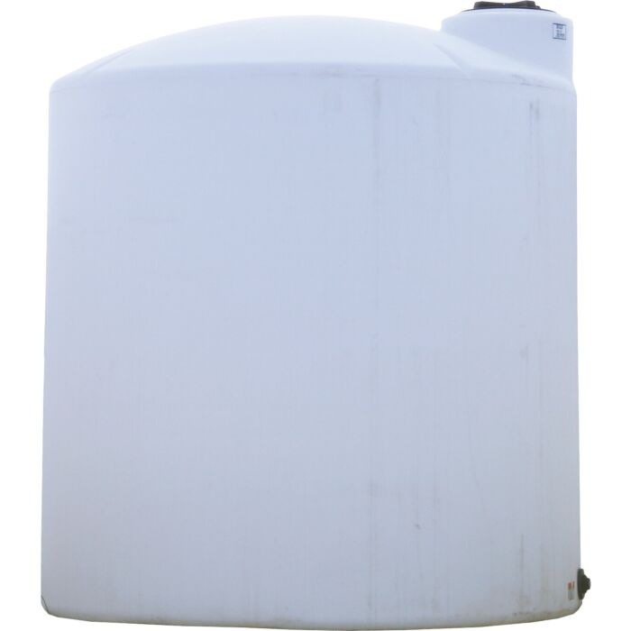 Norwesco 3000 gal Polyethylene White Storage Tank