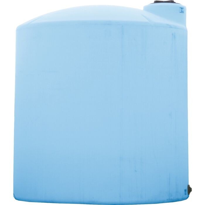 Norwesco 3000 gal Polyethylene Blue Heavy Weight Storage Tank