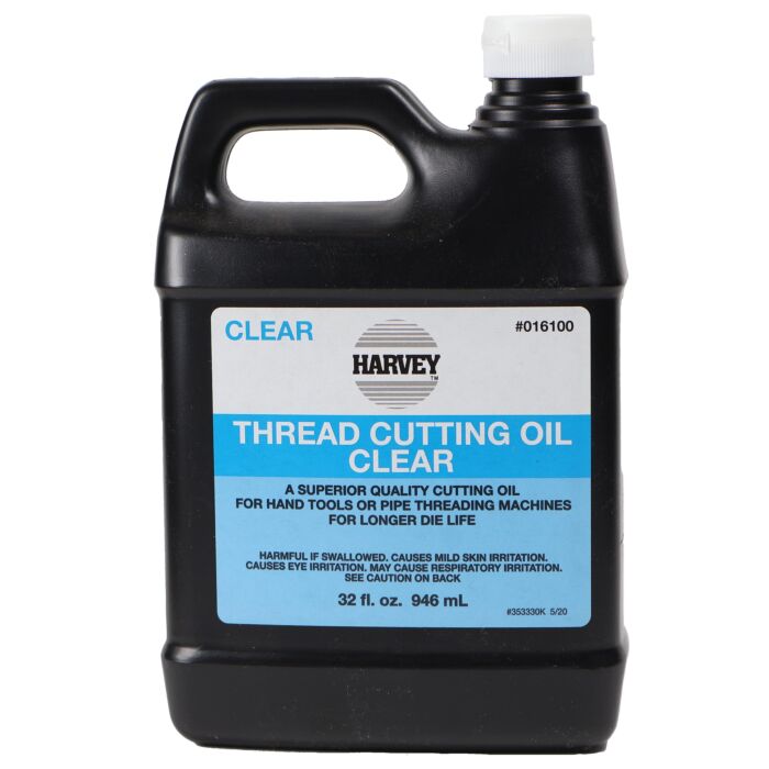 OATEY HV THREAD CUTTING OIL 1 QT CLEAR