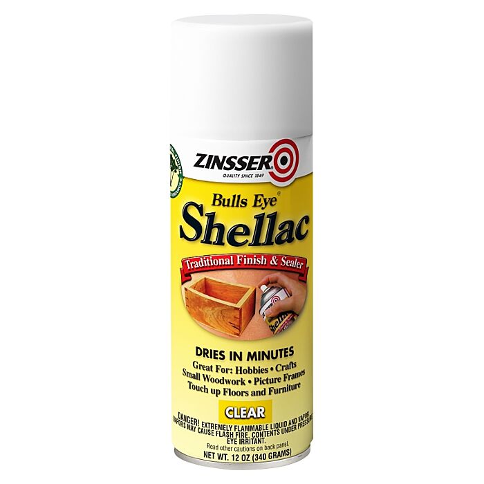 Zinsser Bulls Eye® Shellac (Clear) 12 oz